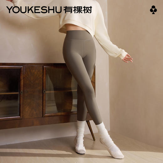 有棵树秋冬外穿收腹提臀打底瑜伽裤-WL6003 商品图0