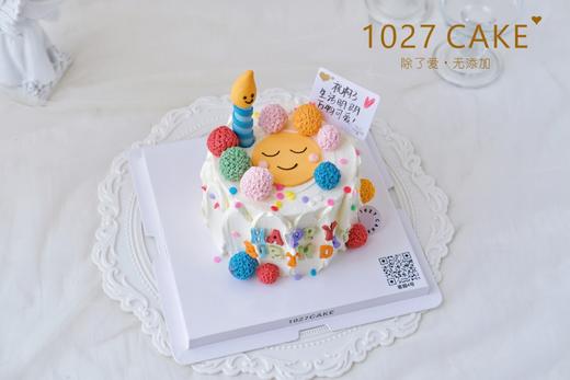 1027CAKE |  笑脸蛋糕  翻糖装饰 商品图2