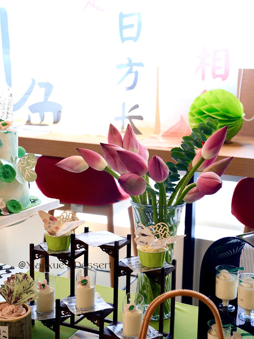 荷你有约，荷花主题甜品台 商品图4