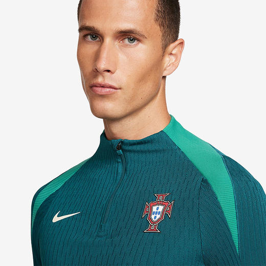 小李子耐克葡萄牙DRIFIT半拉链ADV长袖C罗同款训练服 商品图3