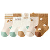 【3双装！专为宝宝设计】2024秋季新品无骨松口婴儿袜子宝宝袜子初生卡通a类儿童中筒棉袜 商品缩略图4