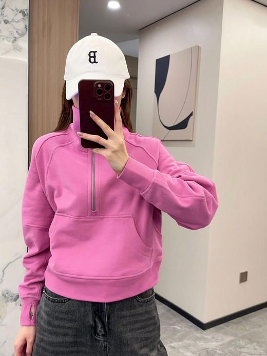 超美新色!!!太温柔了！一季只出一批！lu家经典的Scuba系列全/半拉链、立领/连帽卫衣！标牌齐全❗️纯原闭眼收！超多颜色任选~✅lu女孩人手几件的超正版型scuba！卫衣界的“大佬” 官网常年断货 商品图10