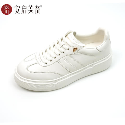 ARCHCONTACT安启美奈舒适增高时尚百搭新款小白鞋52969 商品图5