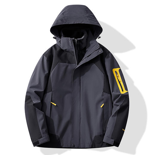 【精选】01E STATION三合一加厚三防冲锋衣（11色可选）555   可拆卸防风防水 商品图3