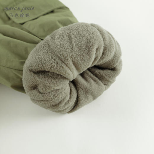 【城市户外】马克珍妮男童加绒夹棉工装束脚裤儿童冬装裤子241379 商品图4