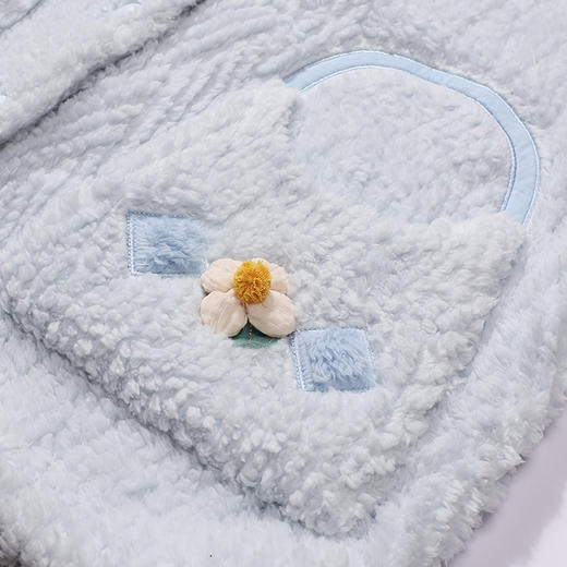 都市丽人睡衣生活家居长袖家居服长毛绒提花厚女士长毛绒套装LHT1S9 商品图5