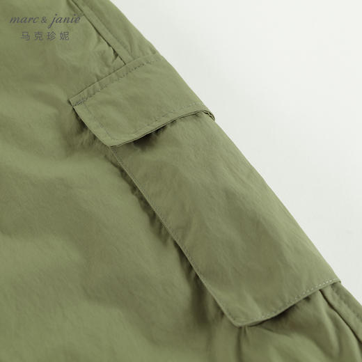 【城市户外】马克珍妮男童加绒夹棉工装束脚裤儿童冬装裤子241379 商品图3