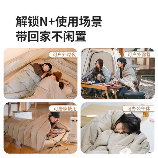 Naturehike挪客日煦信封带帽棉睡袋CNK2350WS023 商品图2