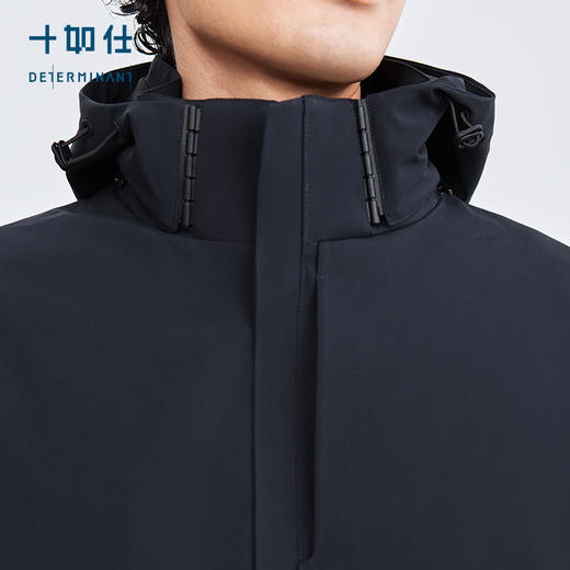 十如仕梭织防水三合一加绒保暖城市户外冲锋衣-OW07 商品图13