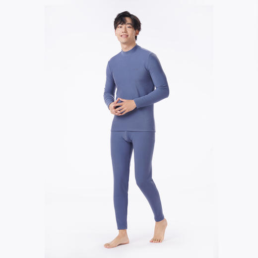 都市丽人都市锋尚保暖衣舒暖套装暖肤绒3.0中厚男士保暖衣套装FWT1B3 商品图2