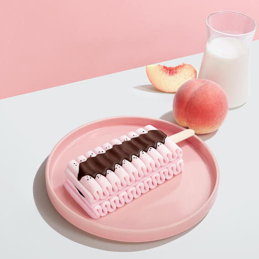 和路雪 千层雪白桃口味冰淇淋62g/支雪糕冰糕批发 商品图2