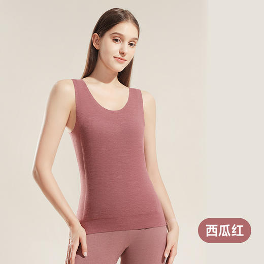 【羊毛贴片背心，一件应对降温】男女士全羊毛贴片背心 男款无痕打底内穿 秋冬护背保暖背心 商品图11