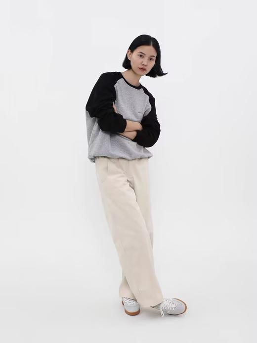 LIVINGTOWN/LT插肩袖圆领卫衣 商品图1