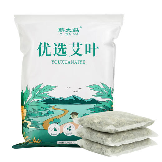 蕲大妈  新款纯艾叶泡脚包20g*30包 商品图0