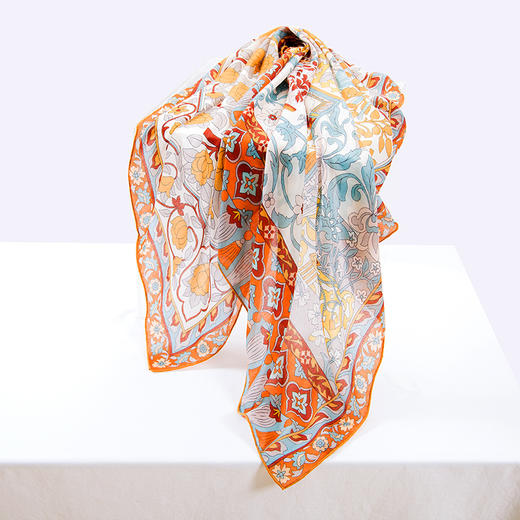 鑫缘  精纺羊绒大方巾 GD0028 商品图1