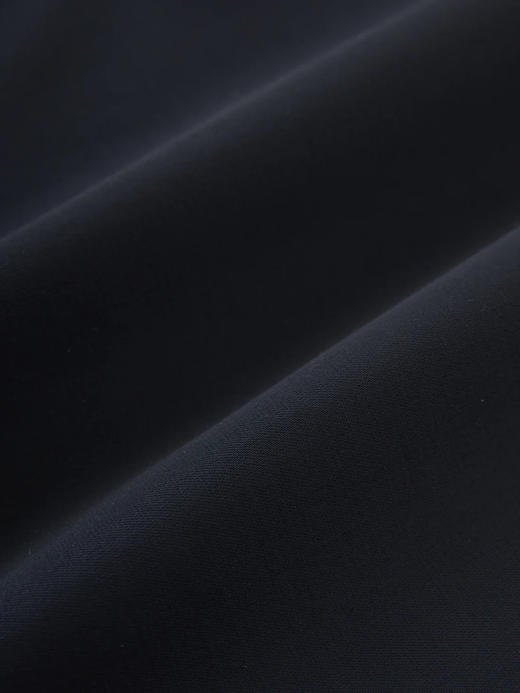 Studio Nicholson  墨蓝色GABLE尖长领丝羊毛衬衫 商品图10