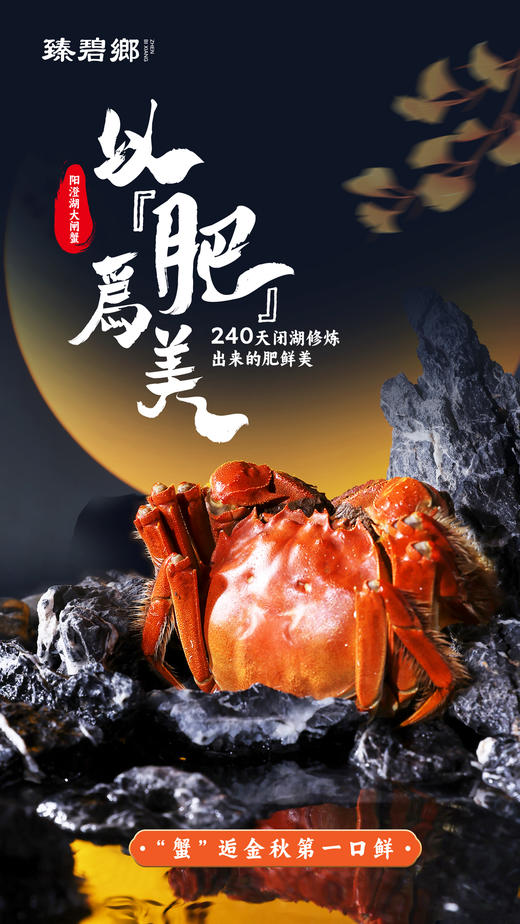 阳澄湖大闸蟹(蟹卡) | 生态养殖 | 膏满肉鲜*Yangcheng Lake hairy crab 商品图6