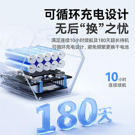 绿巨能（llano）  时间小方 2代银色带显示屏（中文版）LJN-TM3 商品图4