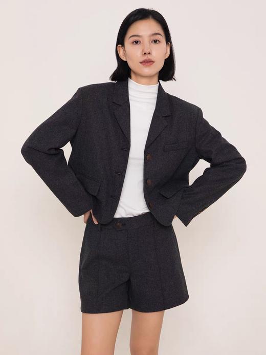 LIVINGTOWN/LT羊毛西装短裤 商品图2