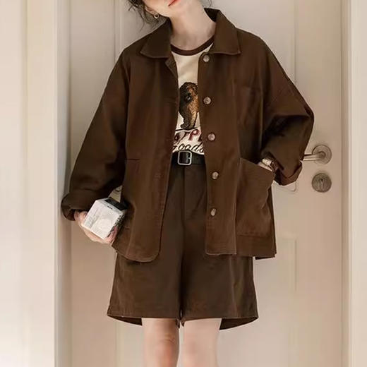 裁缝学苑AS346宽松复古美拉德翻领工装外套纸样女装衬衣打版裁剪样板裁剪 商品图0