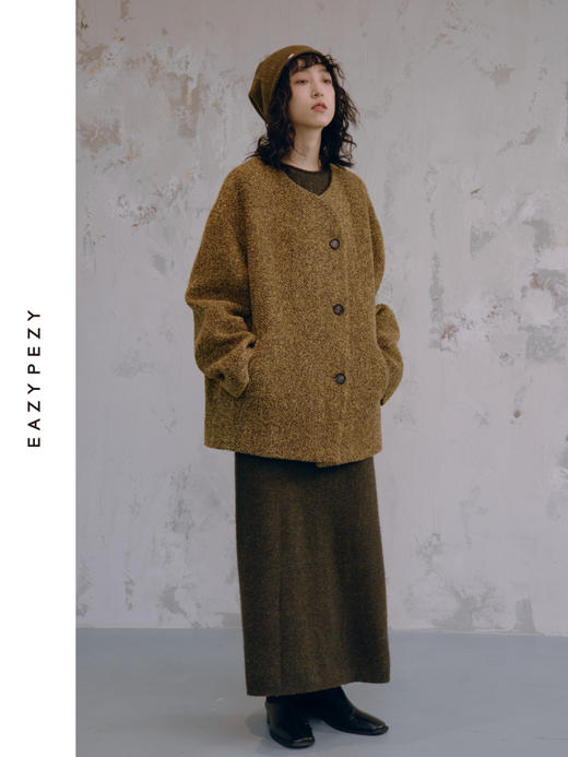 挪威森林短款大衣 商品图2