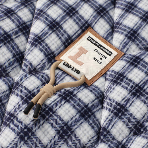 都市丽人都市锋尚睡衣亲情蜜语长袖贝贝绒印花夹棉加厚男士加夹棉套装FHT0B3 商品图10