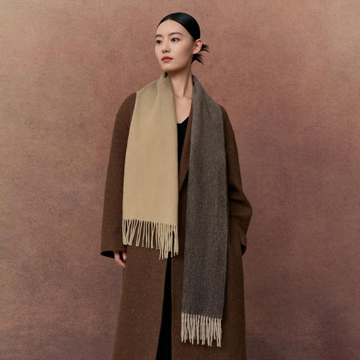 万事利“絮语”羊毛围巾 商品图0