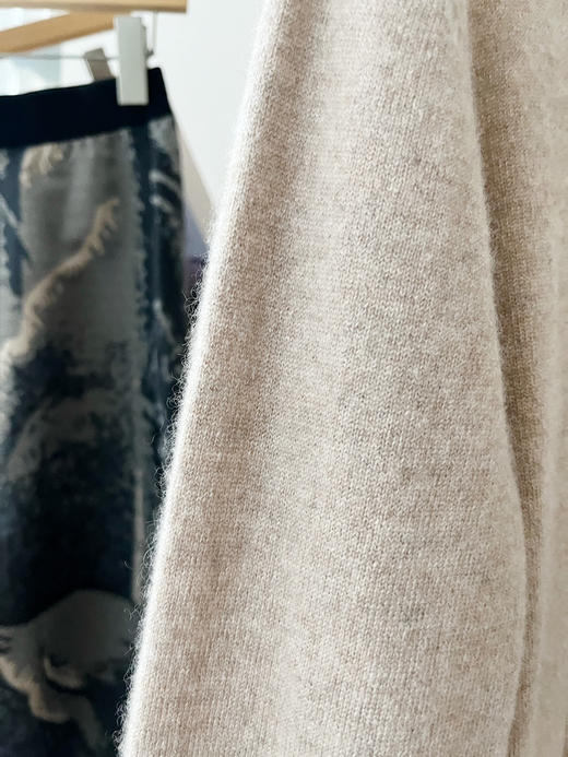 【必入单品】噢蜜ooomeooo口袋款羊绒衫 商品图13