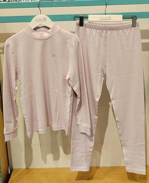 【舒美棉小高领】SCHIESSER德国舒雅女童舒美棉小高领保暖套装36/16135W 商品图1