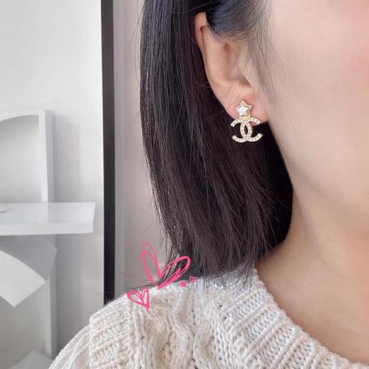 香奈儿24c五角星双c耳钉（XTY） 商品图3