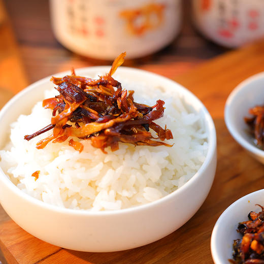 鸡枞菌香菇酱原味/麻辣拌面下饭菜即食260克/瓶 商品图3