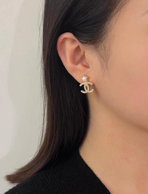 香奈儿24c五角星双c耳钉（XTY） 商品图8