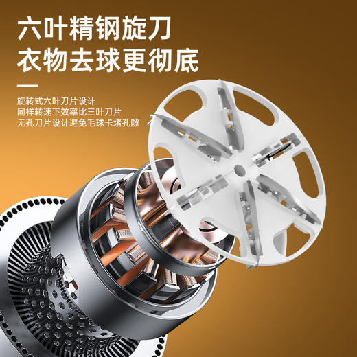 【精选】佳佰禾充电式衣服毛球修剪器（两色可选）  家用衣物打毛机剃刮毛去除衣服毛球 商品图3