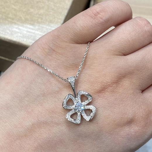 宝格丽新款Fiorever咏绽系列罗马之花项链39.5-42cm两档佩戴（XTY） 商品图6