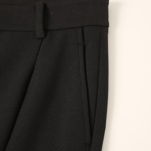 VIMAGE纬漫纪冬季新款高腰直筒黑色显瘦百搭西装休闲裤V2205810 商品图2