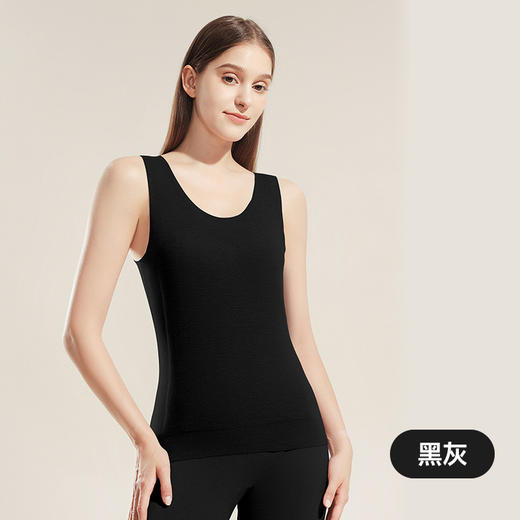 【羊毛贴片背心，一件应对降温】男女士全羊毛贴片背心 男款无痕打底内穿 秋冬护背保暖背心 商品图13