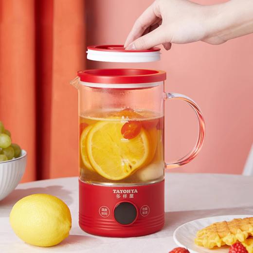 【多样屋专柜】多样屋养生壶多功能家用办公室迷你烧水壶煮茶壶煮茶器玻璃杯600ml 商品图2