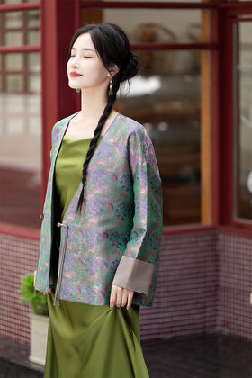 逸红颜明月优选 #中式老钱风宋锦「甜幂」，38MM真丝宋锦，杨幂同款