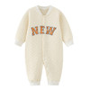 【新生宝宝，萌趣哈衣~】新生儿婴儿衣服纯棉加厚连体衣 足月男宝宝秋冬装套装 夹棉哈衣棉衣-QQ 商品缩略图7