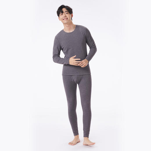 都市丽人都市锋尚保暖衣舒暖套装RT羊毛中厚男士保暖衣套装FWT1B4 商品图1