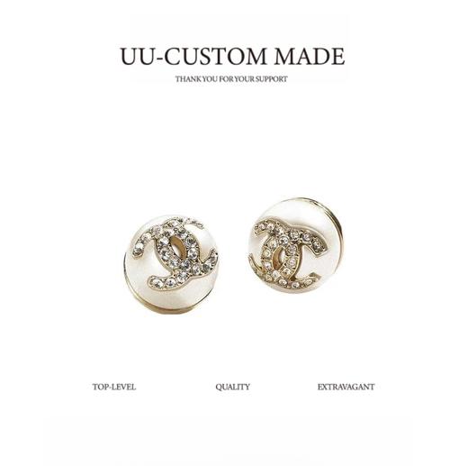 香奈儿圆鼓鼓珍珠耳钉海清同款（XJ） 商品图1