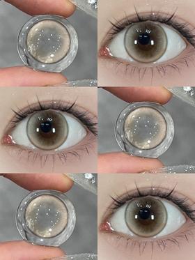 pfgirlcon月抛美瞳 落日熔金 14.0mm