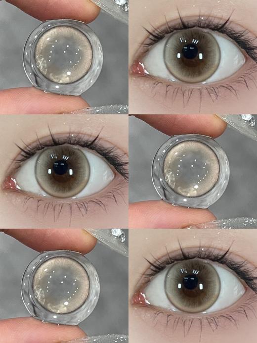 pfgirlcon月抛美瞳 落日熔金 14.0mm 商品图0