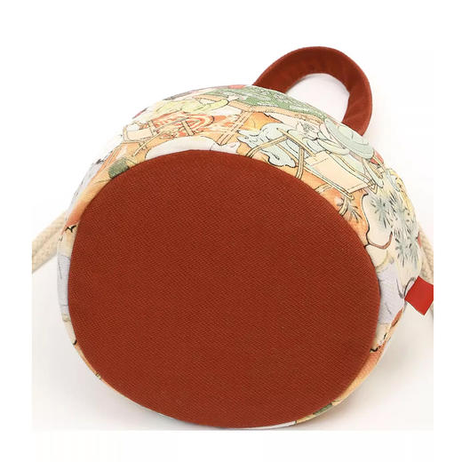 裁缝学苑AQ362国风抽绳束口袋手提包包遛弯包纸样水桶样板图纸 商品图3