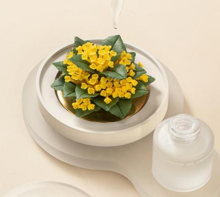 非遗瓷花香薰礼盒 团团金桂伴手礼 商品图0