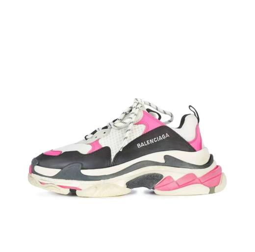 Balenciaga巴黎世家 Triple S 透明鞋底 防滑耐磨 低帮 老爹鞋 （HC） 商品图5