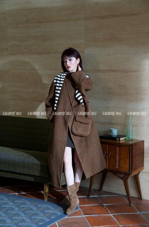 【门店同款】ENJOY冬季柔韧与共光年之外配包大衣 159496642 商品图0