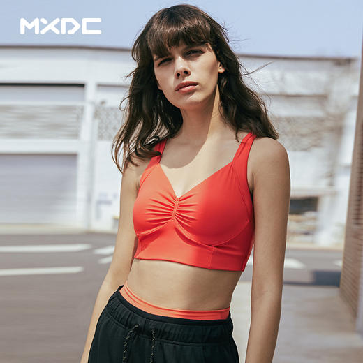 MXDC运动内衣无钢圈健身背心高弹一片式  运动风 212310108 商品图2