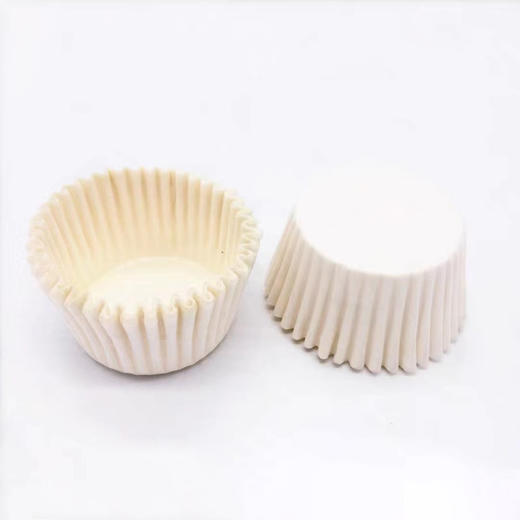 直径9cm圆形白油纸托 商品图0