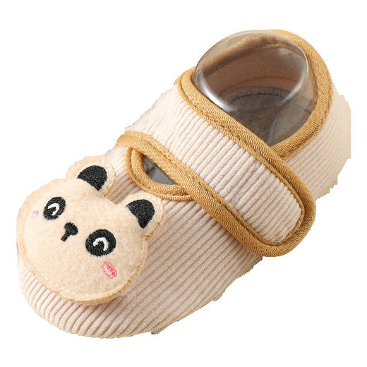 【2双装！防滑学步 舒适有度】儿童地板袜室内防滑学步鞋宝宝网眼早教软底隔凉春秋居家袜套 商品图4